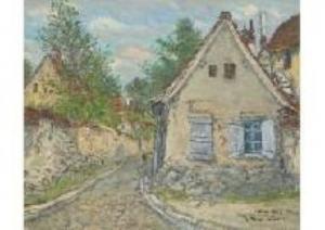 MATSUMOTO Tomitaro 1905,Chartres, the medieval town of (Paris suburb),Mainichi Auction JP 2018-09-07