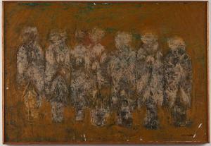 MATSUMOTO Tsuyoshi,Abstract Paintingof Figures,Everard & Company US 2010-03-04