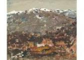 MATSUZAWA Shigeo,Distant view of Alps,Mainichi Auction JP 2019-01-11