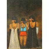 Mattò Gianni 1942,Figure di donne,Galleria Sarno IT 2023-03-15