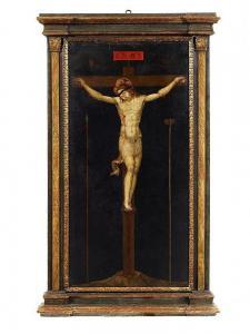 MATTEO DI GIOVANNI DI BARTOLO 1430-1495,Christ on the Cross,Lempertz DE 2015-11-14