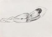 MATTERN Karl 1892-1969,Reclining Nude,Hindman US 2014-07-25
