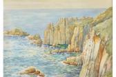 MATTHEWMAN John W 1800-1900,Cliffs at Land's End,David Lay GB 2015-10-29