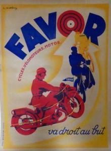Matthey L,FAVOR CYCLES-VÉLOMOTEURS-MOTOS,1950,Yann Le Mouel FR 2021-04-07