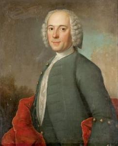 MATTHIEU Rosina Ludovica 1748-1795,Portrait d'Homme à l'habit bleu,Mercier & Cie FR 2009-06-07