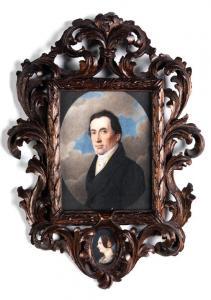 MATTIAS 1800-1860,Portrait eines Mannes,Hampel DE 2014-09-25
