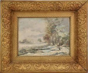 MATTIELLI Adolfo 1883-1966,Winter Landscape,Hood Bill & Sons US 2022-01-25