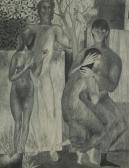 MATULAY LASZLO 1912,GARDEN OF EDEN,1947,Sloans & Kenyon US 2014-04-12