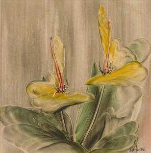 MATULKA Jan 1890-1972,Flowers in a Vase,Rachel Davis US 2024-03-23