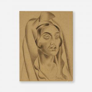 MATULKA Jan 1890-1972,Portrait of a Woman,1925,Toomey & Co. Auctioneers US 2024-02-15
