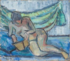 MATUSZCZAK Edward 1906-1965,The Reading Nude Woman,1938,Desa Unicum PL 2023-04-20