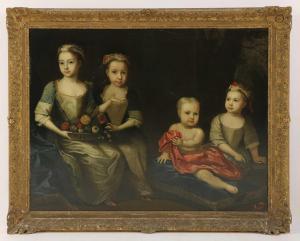 MAUBERT James 1666-1746,Portrait of the Holdsworth children of Devon,Sworders GB 2021-06-29
