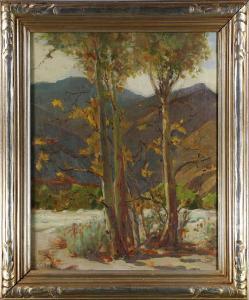 Maude Miller Edith 1889-1964,Sycamores, Big Tujunga,Clars Auction Gallery US 2018-04-21