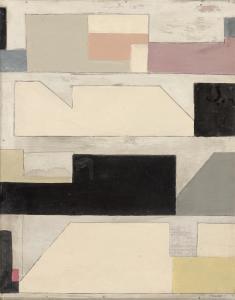 MAUKE Rudolf 1924,Geometrical composition,1955,Villa Grisebach DE 2022-03-06