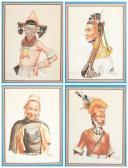 MAUNG SU Yatanabon 1903-1966,portraits,20th century,Quinn & Farmer US 2020-09-26