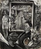 MAUNY Jacques 1893-1962,Autoportrait pour une affiche de la galerie Chéron,Sotheby's GB 2021-03-16