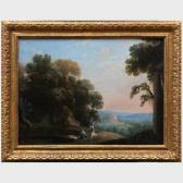MAUPERCHE Henri 1602-1686,Paysage avec Agar et l'Ange,Stair Galleries US 2020-07-23