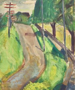 MAURER Alfred Henry 1868-1932,Country Road,Freeman US 2024-02-28