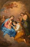 MAURER Hubert 1738-1818,The mystical marriage of Saint Catherine,im Kinsky Auktionshaus 2020-12-15