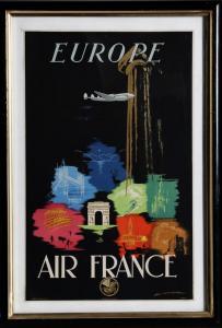 MAURUS Edmond 1900-1900,Europe - Air France,1950,Ro Gallery US 2024-02-22