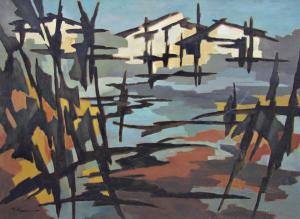 mauve thijs 1915-1966,Abstract landscape,Wotton GB 2021-11-06