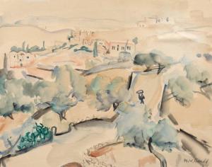 MAX WEXLER ARNOLD 1897-1947,Jerusalem,1927,Artmark RO 2023-06-19