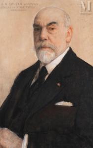 MAXENCE Edgard 1871-1954,Portrait de JA Coutan,1924,Millon & Associés FR 2023-04-05