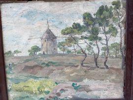 MAXENCE Jean 1901-1962,Le moulin abandonné,Kapandji Morhange FR 2021-12-21