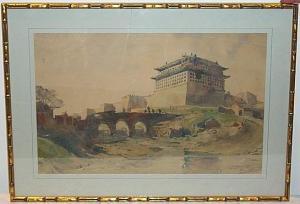 MAXIME VOIRIN,Vue des remparts de Pékin.,1904,Daguerre FR 2001-05-23
