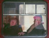 MAXIMISHIN SERGEJ 1964,Fenêtre du bus du cirque, Saint-Pétersbourg,2001,Piasa FR 2011-03-28