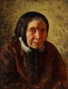 MAXIMOFF Alexej Fedotowitsch 1870-1942,An elderly woman,Bruun Rasmussen DK 2022-02-21