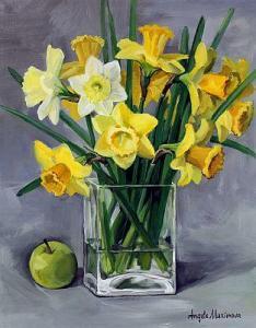 MAXIMOVA Angela,Daffodils,Gormleys Art Auctions GB 2019-06-18
