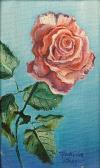 Maxine LASZLO,Still Life with Flowers in a Basket; The Rose(2),Bonhams GB 2008-10-26