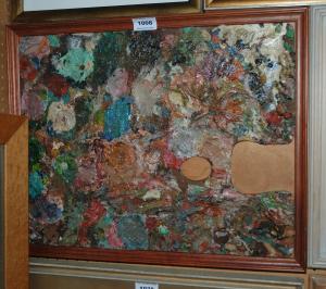 MAXWELL John 1905-1962,The artists palette,Great Western GB 2021-10-20