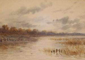 MAXWELL LYTE Frances Fownes 1800-1900,River scene,1853,Burstow and Hewett GB 2009-01-28