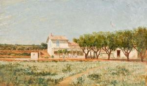MAYAN Eugene,Propriété aux oliviers (La Verra), avec envoi à Mr,1885,Etienne de Baecque 2020-12-10