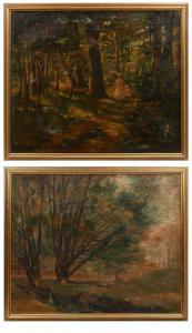 MAYBEE Eli D. 1800-1900,Forest Scene,1903,Burchard US 2023-01-22