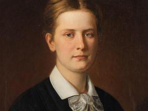 MAYER August George 1834-1889,Portrait of a Lady,Auctionata DE 2017-03-08