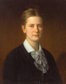 MAYER August George 1834-1889,Weibliches Portrait,Zeller DE 2017-06-30
