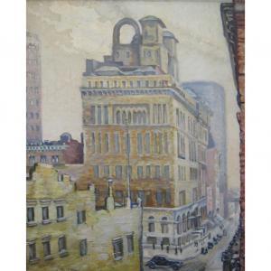 MAYER Bena Frank 1900-1991,New York City Street,William Doyle US 2013-07-18