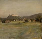 MAYER Elfriede 1883-1946,Blick auf Festung Hohen Salzburg,Palais Dorotheum AT 2007-05-23