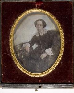 MAYER Ernest & PIERSON Louis 1817-1865,Portrait de femme,1855,Piasa FR 2008-05-16