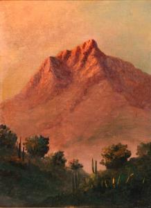 MAYER Frank Blackwell 1827-1899,Mountain View at Sunset,Weschler's US 2004-09-18