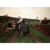 MAYER FRANKEN Georg 1870-1926,the fruits of labour,Sotheby's GB 2006-07-13