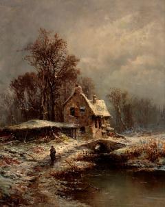 MAYER H,A winter landscape,19th Century,Anderson & Garland GB 2020-09-29