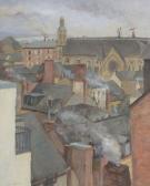 MAYER LOUIS 1869-1969,Vue sur les toits.,Chevau-Legers Encheres Martin-Chausselat FR 2013-04-28