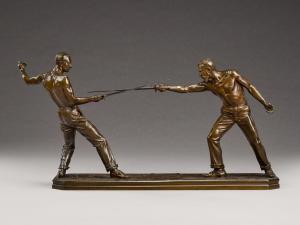 MAYER Nicolas 1852-1929,Un duel (The Duel),1887,Sotheby's GB 2022-12-14