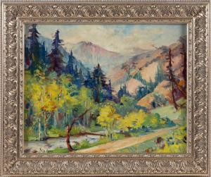 MAYER Peter Bela 1888-1954,Spring in the Mountains,Eldred's US 2022-05-26