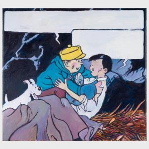 MAYERSON KEITH 1966,Tintin In Tibet,2007,Stair Galleries US 2023-10-19