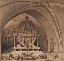 MAYEUX Henri 1845-1929,Projet de fontaine à vin,Piasa FR 2014-03-31